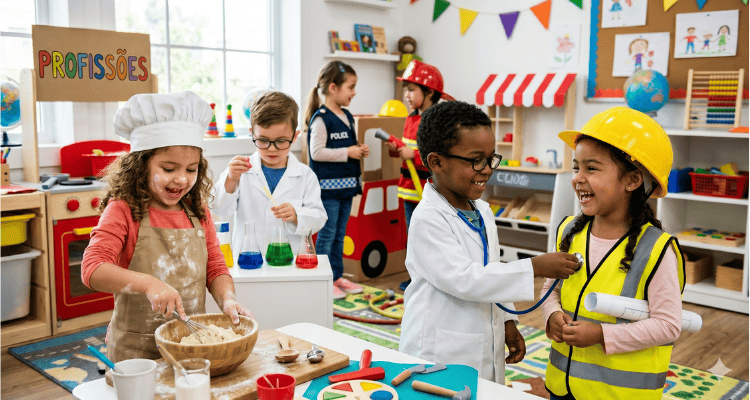 Profissões na Educação Infantil: como apresentar na escola